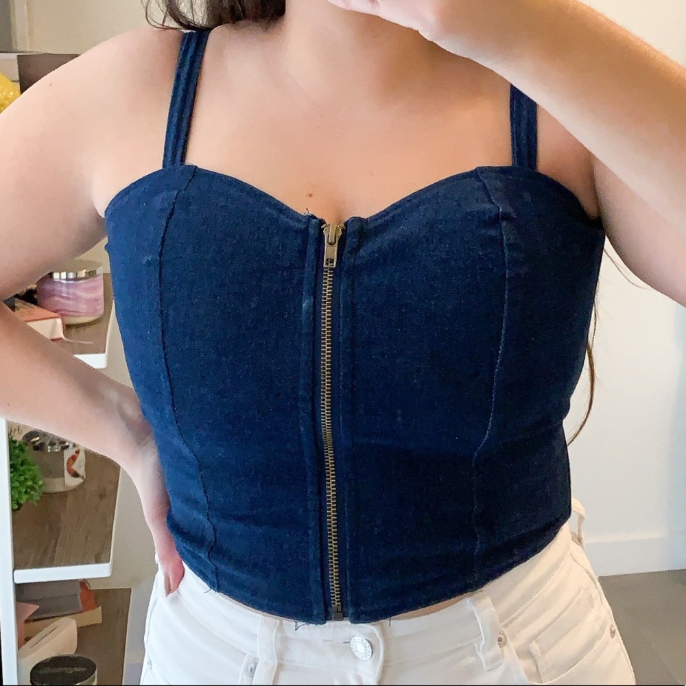 Denim Top